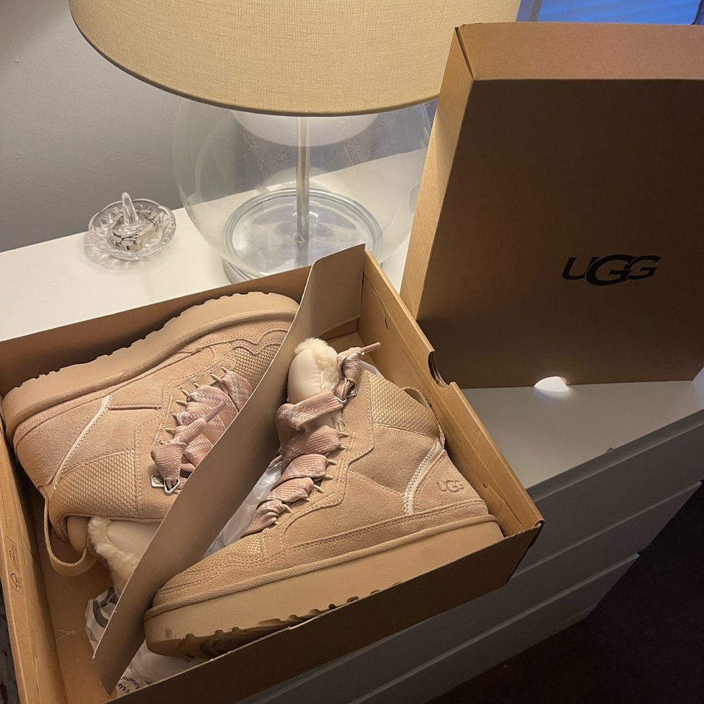 UGG Tan High-Top Boots
